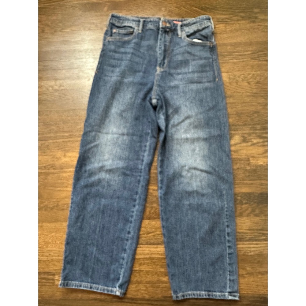 Pilcro and the Letterpress High Rise Wide Leg Jeans Medium Wash Size 29